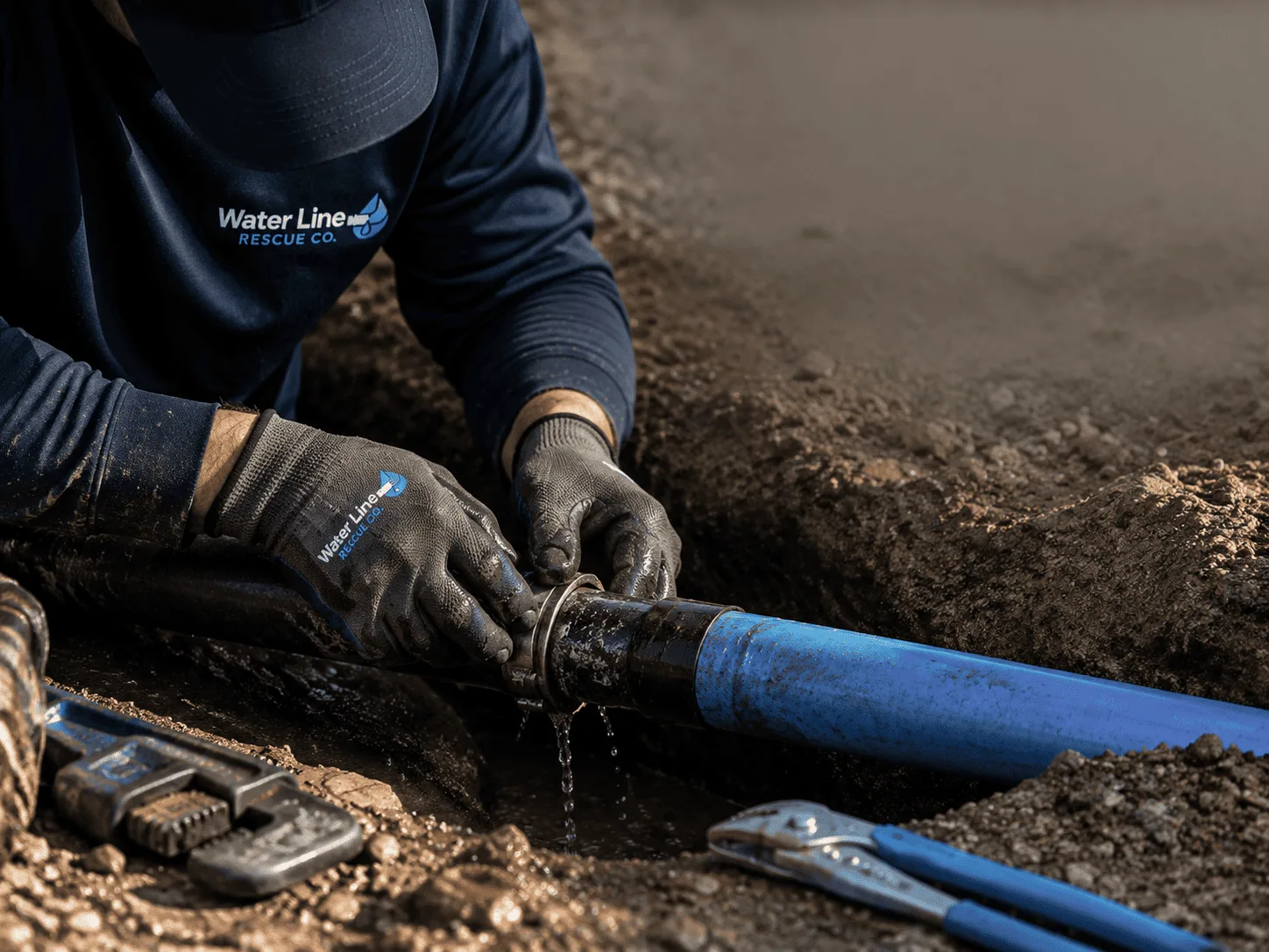 Why choose Water Line Repair in Houston, TX